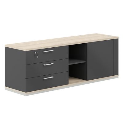 Allegro cabinet AG.295.AN.AR.AN.L (Антрацит/Акация Равелло) Тумба опорная левая