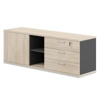 Allegro cabinet AG.295.AN.AR.AR.R (Антрацит/Акация Равелло) Тумба опорная правая