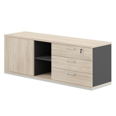 Allegro cabinet AG.295.AN.AR.AR.R (Антрацит/Акация Равелло) Тумба опорная правая