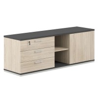 Allegro cabinet AG.295.AR.AN.AR.L (Акация Равелло/Антрацит) Тумба опорная левая