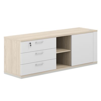 Allegro cabinet AG.295.AR.AR.WH.L (Акация Равелло/Белый снег) Тумба опорная левая