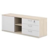 Allegro cabinet AG.295.AR.AR.WH.R (Акация Равелло/Белый снег) Тумба опорная правая