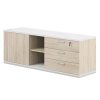Allegro cabinet AG.295.AR.WH.AR.R (Акация Равелло/Белый снег) Тумба опорная правая