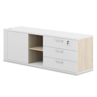 Allegro cabinet AG.295.AR.WH.WH.R (Акация Равелло/Белый снег) Тумба опорная правая
