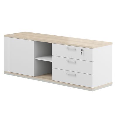 Allegro cabinet AG.295.WH.AR.WH.R (Белый снег/Акация Равелло) Тумба опорная правая