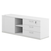 Allegro cabinet AG.295.WH.WH.WH.R (Белый снег) Тумба опорная правая