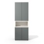 Art.Neo II Neo-47 (Дуб фрост/Графит) Шкаф