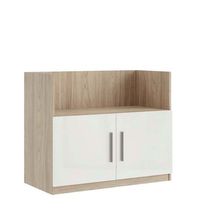 Asti AST33941321 (вяз/белый) Креденция с нишей