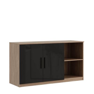 Asti AST33941543 (дуб/черный) Креденция с секцией