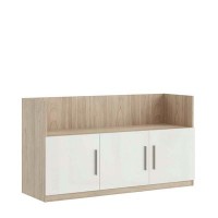 Asti AST33941621 (вяз/белый) Креденция 3 двери