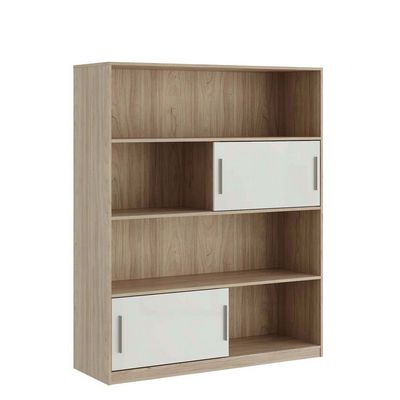 Asti AST33951821 (вяз/белый) Стеллаж высокий