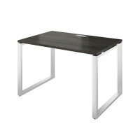 Атлон АТЛ01.12 (Карбон дерево/Серый) Стол прямой на О-образных опорах