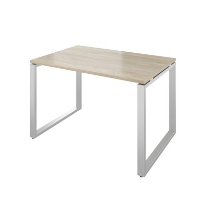 Атлон АТЛ01.44 (Скандинавское дерево/Серый) Стол прямой на О-образных опорах