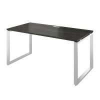 Атлон АТЛ03.12 (Карбон дерево/Серый) Стол прямой на О-образных опорах