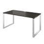 Атлон АТЛ03.12 (Карбон дерево/Серый) Стол прямой на О-образных опорах