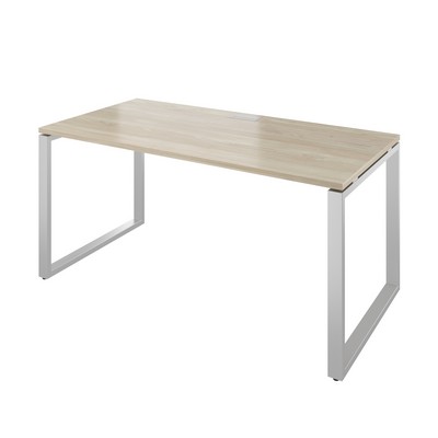 Атлон АТЛ03.44 (Скандинавское дерево/Серый) Стол прямой на О-образных опорах
