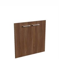 Belfast 19554 (Темный дуб) Комплект низких деревянных дверей, ручка скоба