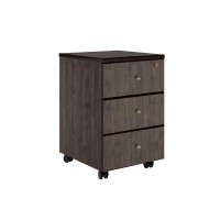 Bern BRN8630304 (Дуб апрельский) Тумба подкатная с 3 ящиками