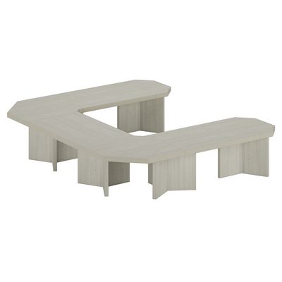 Bern System-05-03 (Дуб атланта) Система столов переговоров 5