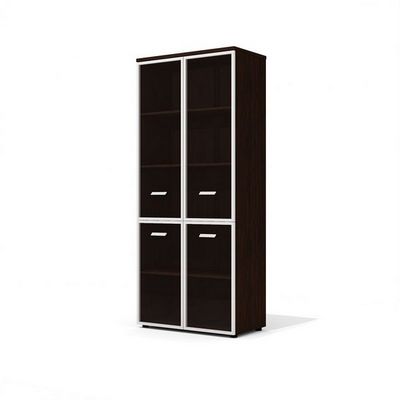 Бонд БНД-46+БНД-01.2+БНД-02.2 (Венге) Шкаф высокий