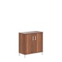 Born B-410.2 (Орех даллас) Шкаф низкий с глухими малыми дверьми