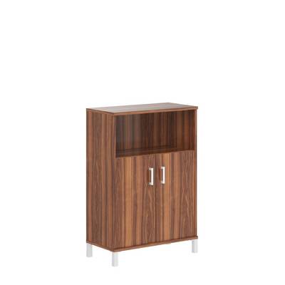 Born B-420.2 (Орех даллас) Шкаф средний с глухими малыми дверьми