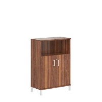 Born B-420.3 (Орех даллас) Шкаф средний с замком в глухих малых дверях