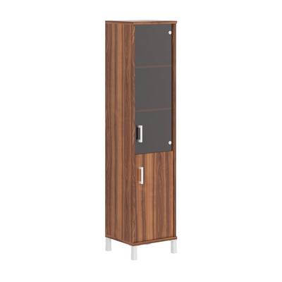 Born B-431.5 R (Орех даллас) Шкаф колонка комбинированная