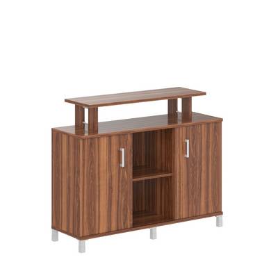 Born K-5 (Орех даллас) Шкаф низкий, с надставкой