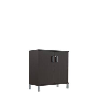 Born B-410.3 (Венге магия) Шкаф низкий с замком в глухих малых дверях