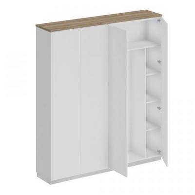 Bravo СИ 311 ДС БП БП Шкаф комбинированный (закрытый - одежда с дополнением)