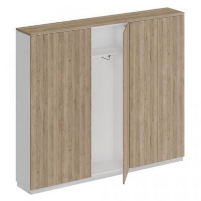 Bravo СИ 316 ДС БП ДС Шкаф комбинированный (закрытый - одежда узкий - закрытый)