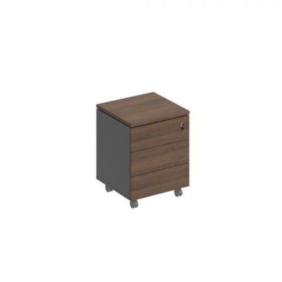 City СИ 213 ДГ АР ДГ Тумба выкатная 3-ящичная с замком