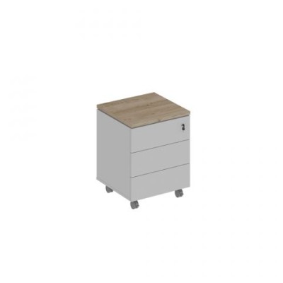 City СИ 213 ДС БП БП Тумба выкатная 3-ящичная с замком