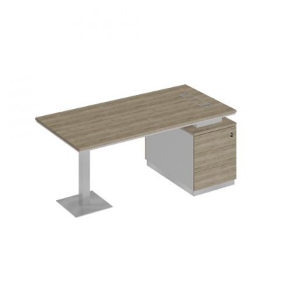 City СИ 103 ДС БП ДС Стол руководителя на опорной тумбе (левый/правый)