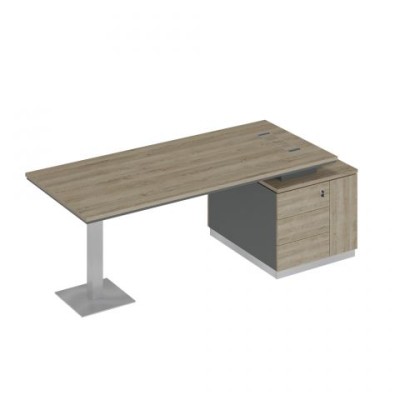 City СИ 106 ДС АР ДС Стол на опорной тумбе (левый/правый)