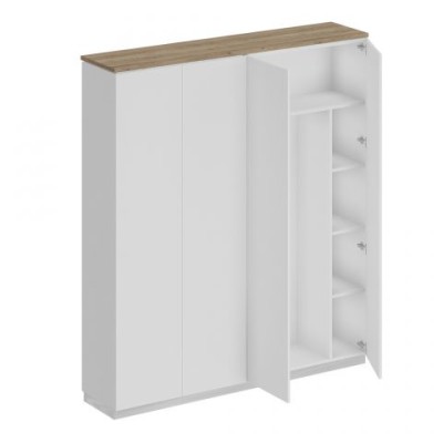 City СИ 311 ДС БП БП Шкаф комбинированный (закрытый - одежда с дополнением)