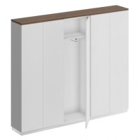 City СИ 316 ДГ БП БП Шкаф комбинированный (закрытый - одежда узкий - закрытый)