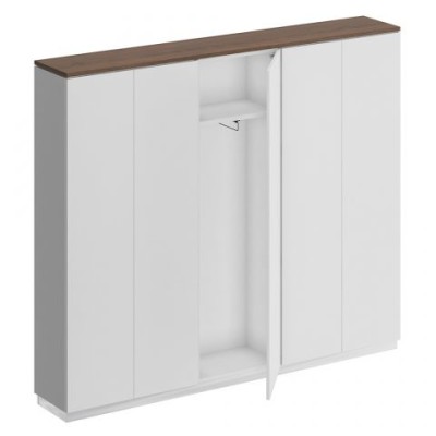 City СИ 316 ДГ БП БП Шкаф комбинированный (закрытый - одежда узкий - закрытый)