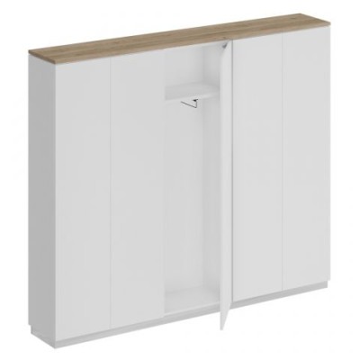 City СИ 316 ДС БП БП Шкаф комбинированный (закрытый - одежда узкий - закрытый)