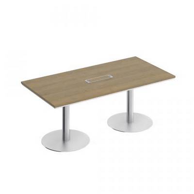 City СИ 153 ДC/АР Стол для переговоров на круглых опорах-колоннах