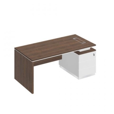 City СИ 109 ДГ БП БП Стол руководителя (опора ДСП) на опорной тумбе (левый/правый)