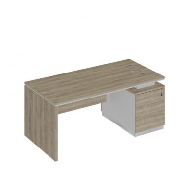 City СИ 109 ДС БП ДС Стол руководителя (опора ДСП) на опорной тумбе (левый/правый)