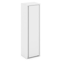 Корнер COR.GB-1-R  (Белый бриллиант) Гардероб узкий, правый