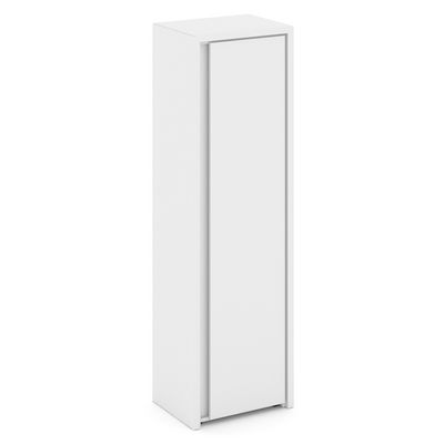 Корнер COR.GB-1-R  (Белый бриллиант) Гардероб узкий, правый