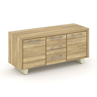 Corner COR.GRB (Гикори песочный/Ваниль) Греденция большая