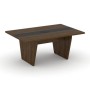 Corner COR.PRG-18 (Орех лоренцо/Графит) Стол переговорный