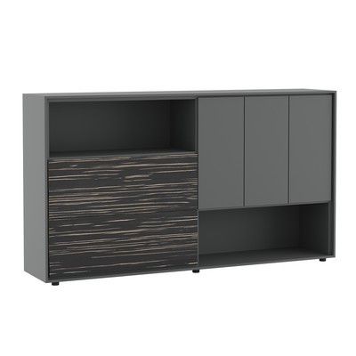 Dali DLI37252012 (эбен/антрацит) Шкаф средний