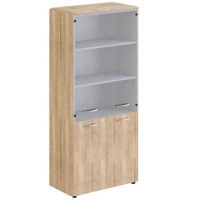 Dioni DHC 85.2(Z) (Дуб каньон) Шкаф комбинированный с замком