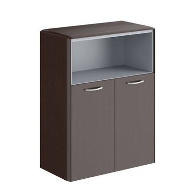 Dioni DMC 85.3 (Венге магия) Шкаф с глухими малыми дверьми